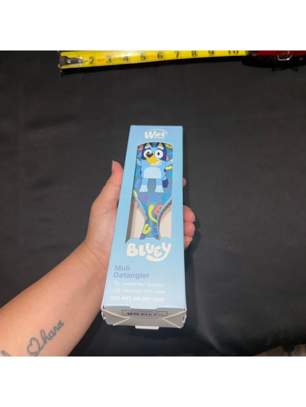 Wet Brush Bluey Midi Detangler Hair Brush for Wet or Dry Use